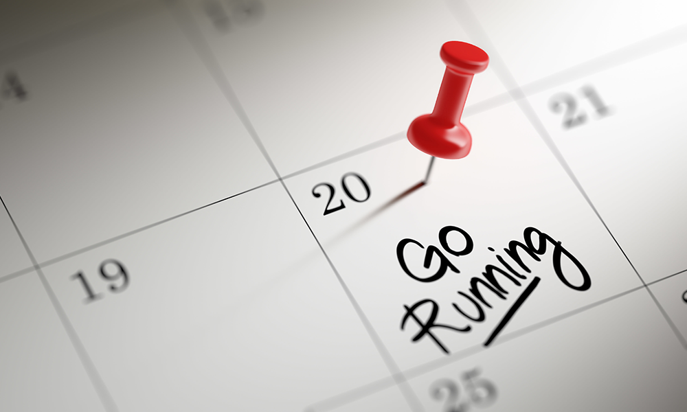 How to Set a Running Schedule